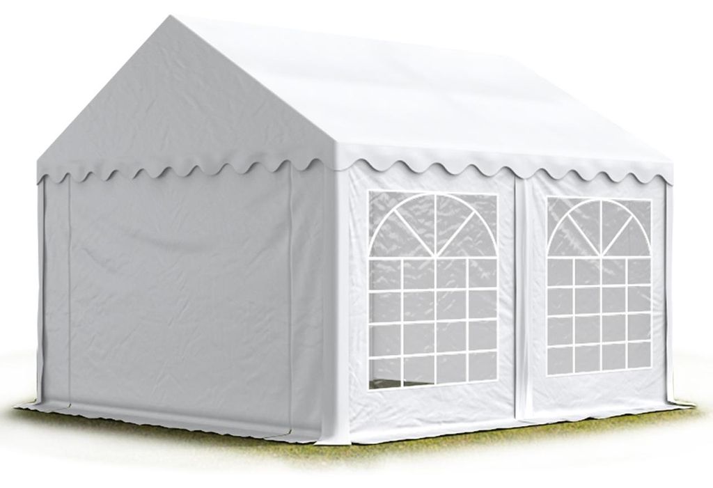TOOLPORT Tendone per feste 5x4 m PVC bianco 100% Immagine del prodotto 