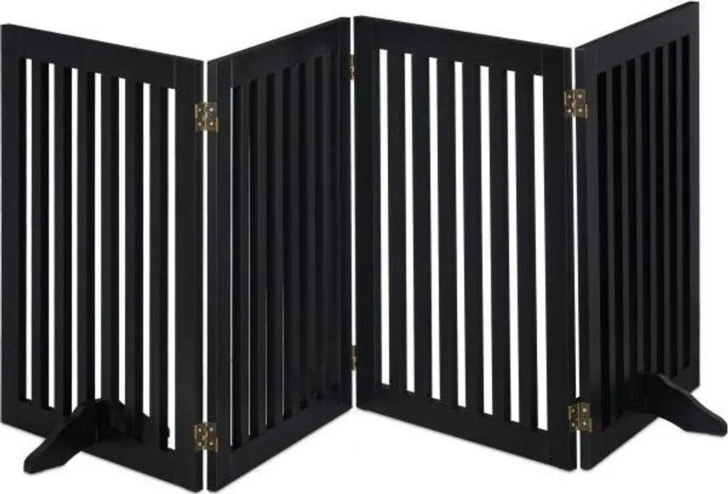 Barrière de sécurité enfant en bois 92 cm pour escalier et porte XL
