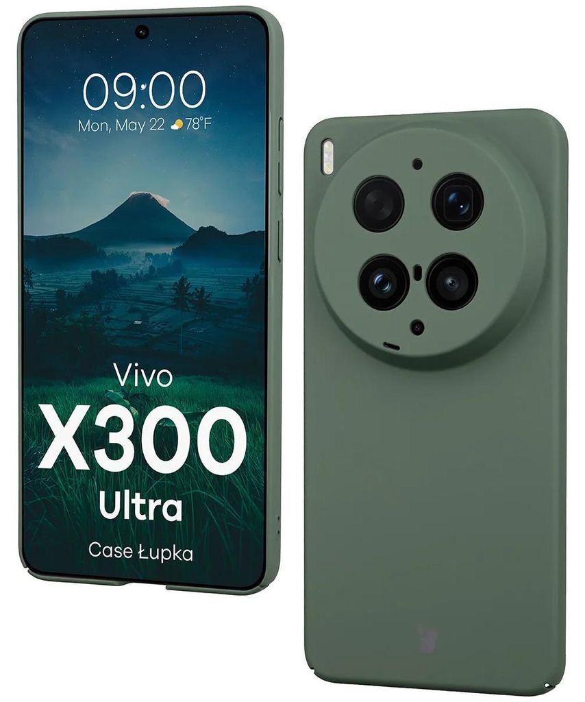 Handyhülle für Vivo X300 Ultra, Bizon Case Lupka, Grün