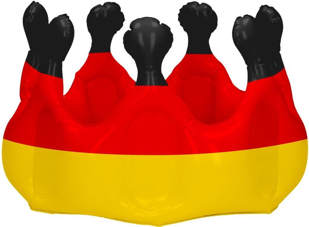 Aufblasbare Krone "Deutschland" Deutschland-Farben Produktbild 