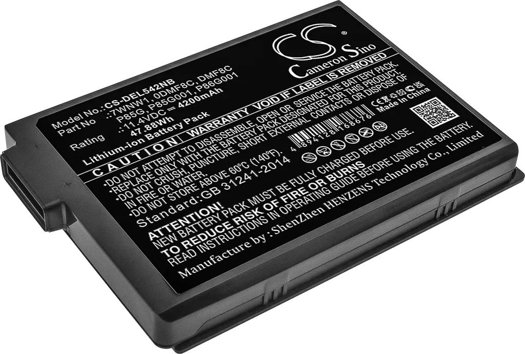 Batterie PC Dell Latitude 5424 7424 Haute Capacité remplace DMF8C Li-ion