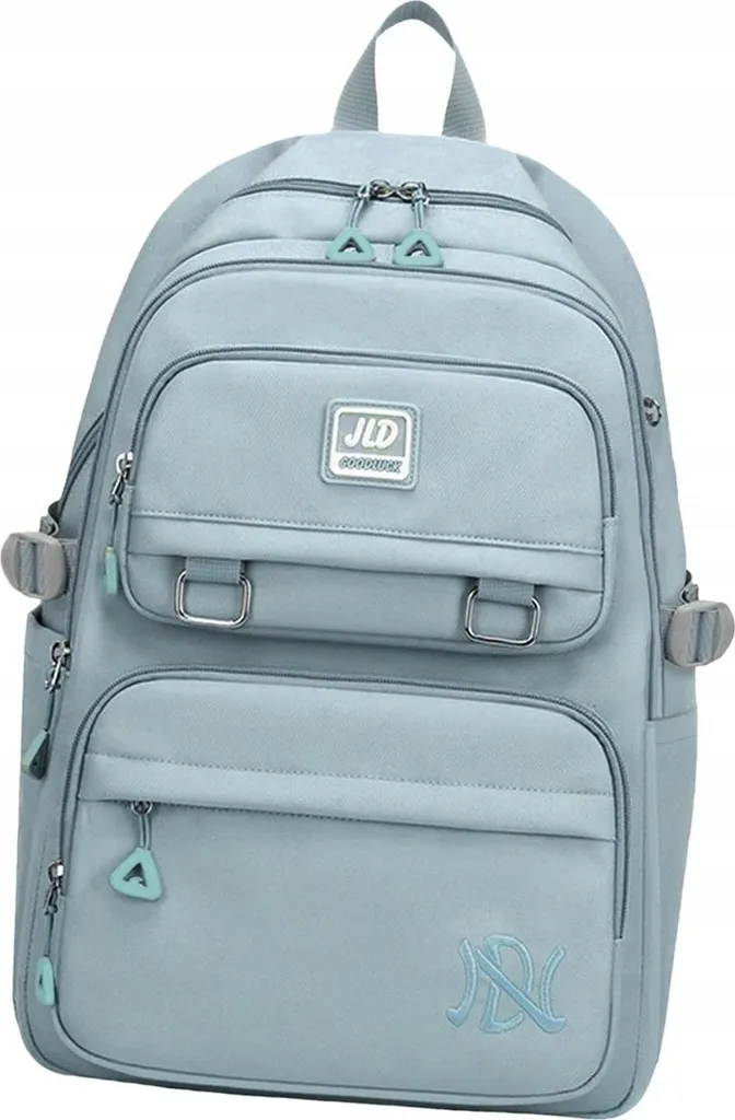 Sac à dos 30L imperméable bleu avec compartiments multifaces jeunesse