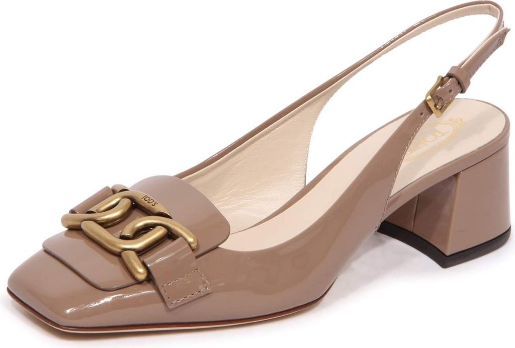 9578Az Sling-Back Donna Tod's Frau Lackschuhe