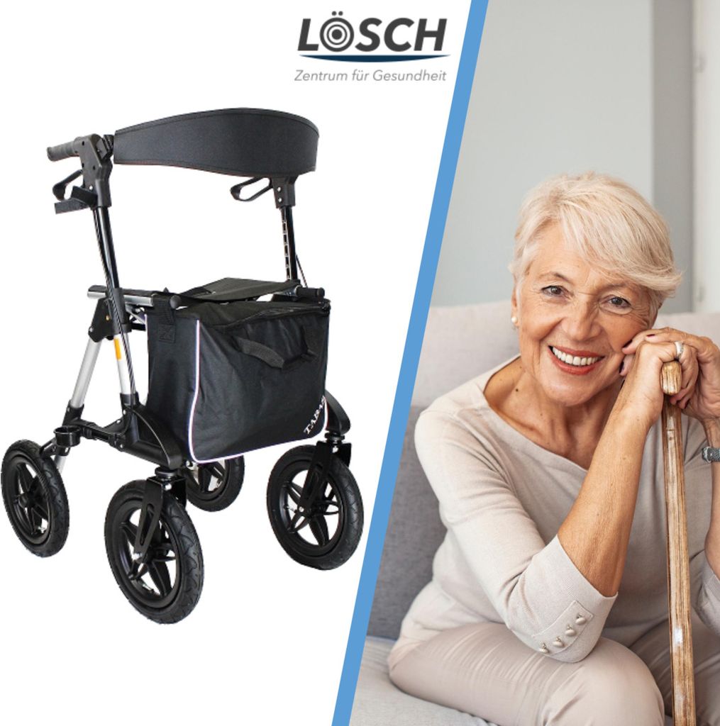 Trendmobil Leichtgewichtrollator Silva mit Luftbereifung Produktbild 