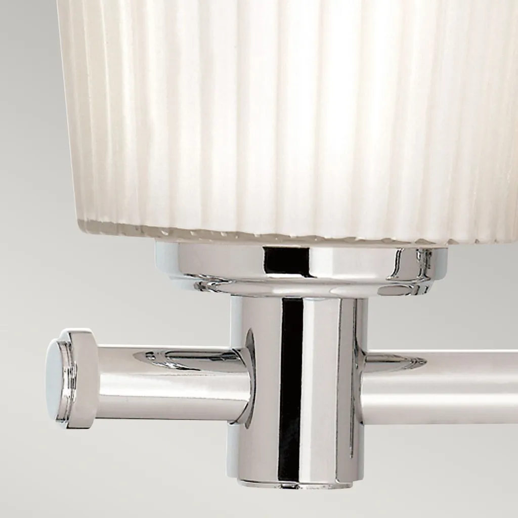 Applique étanche IP44 pour salle de bain Binstead chrome antibuée