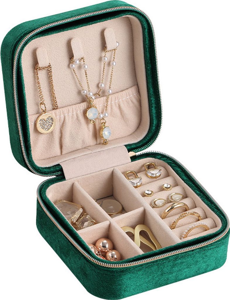 INF Mini boîte à bijoux Vert Image du produit 