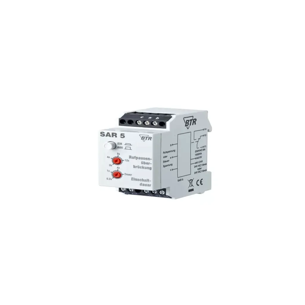 Relais de Commutation BTR NETCOM 130284-I Blanc pour Tableau Électrique