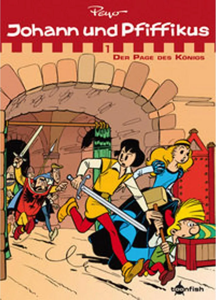 Johann & Pfiffikus 01 : Enfin le Tome 1 Introuvable Le Page du Roi BD