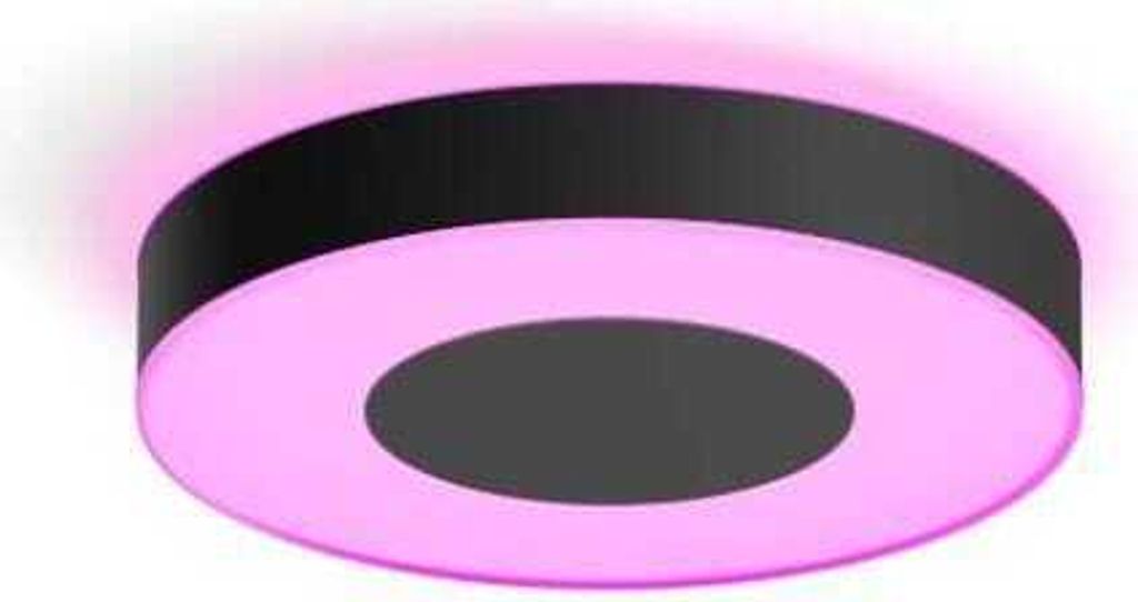 Philips Hue LED Deckenleuchte White & Color Ambiance Infuse RGBW schwarz