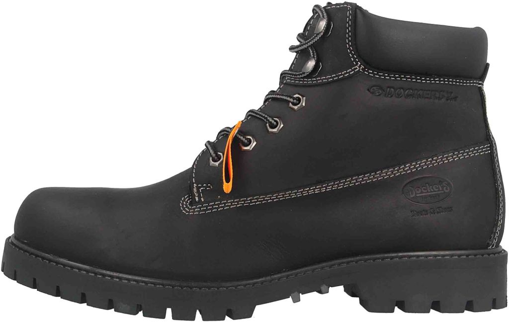 Dockers by Gerli Boots in Übergrößen Schwarz 53AX103-400100 Produktbild 