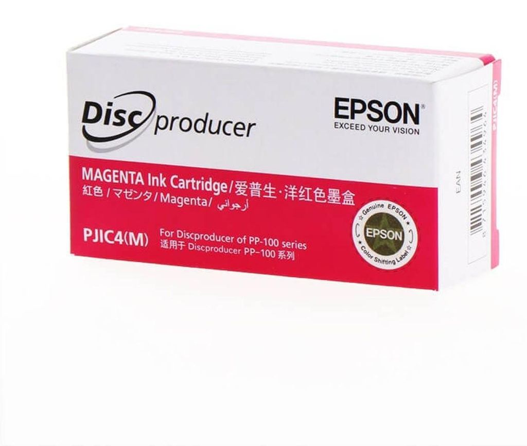 Epson Discproducer Ink Cartridge, Magenta (MOQ=10), Zdjęcie produktu 