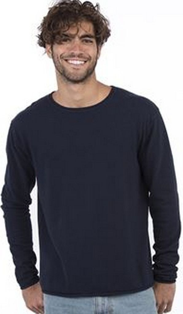 Ecologie Herren Arenal leichter Strickpullover PC3064 (XS) (Schwarz)