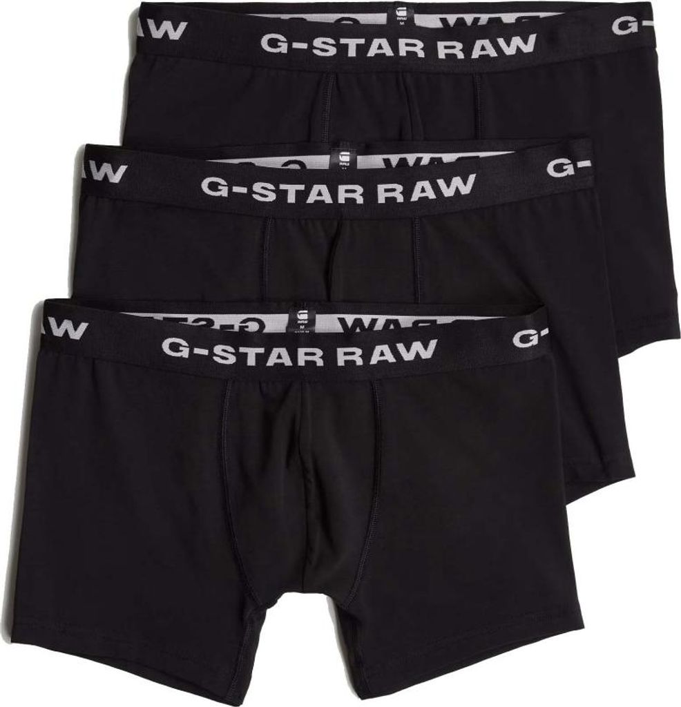 G-STAR BOXER BRIEFS 3 PACK Schwarz