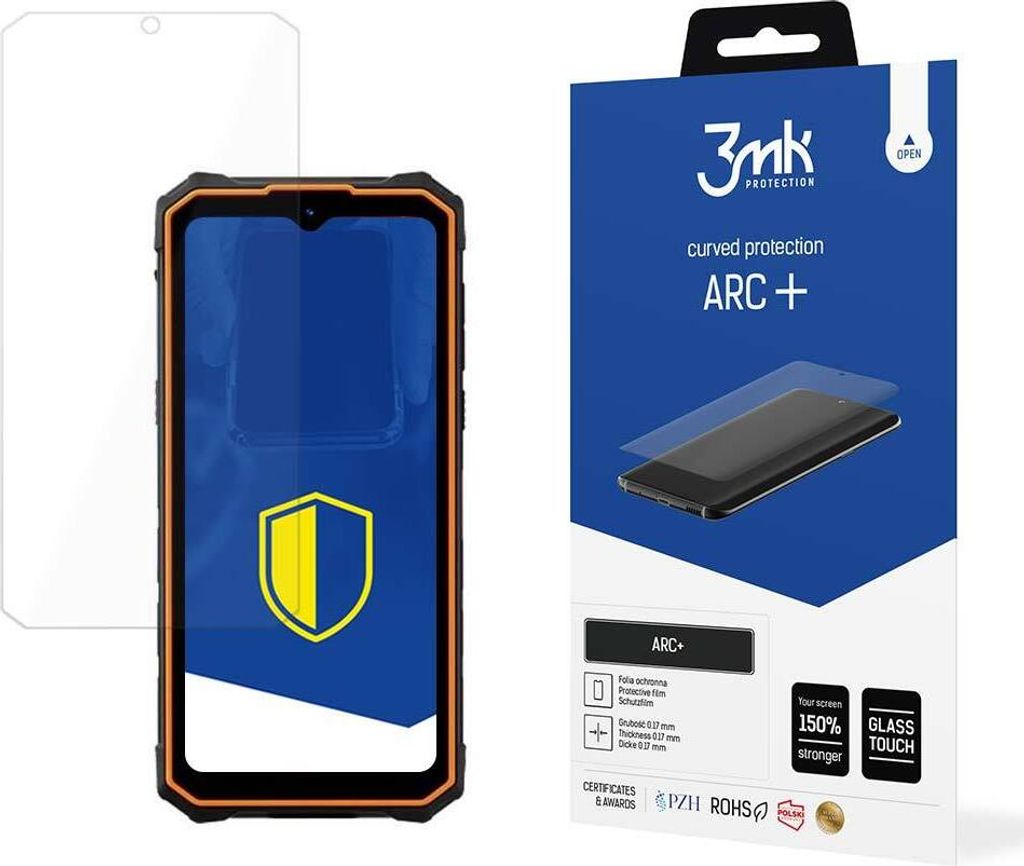3mk Display Schutzfolie ARC+ für Hotwav Cyber 13 Pro 0,17mm Self-Heal