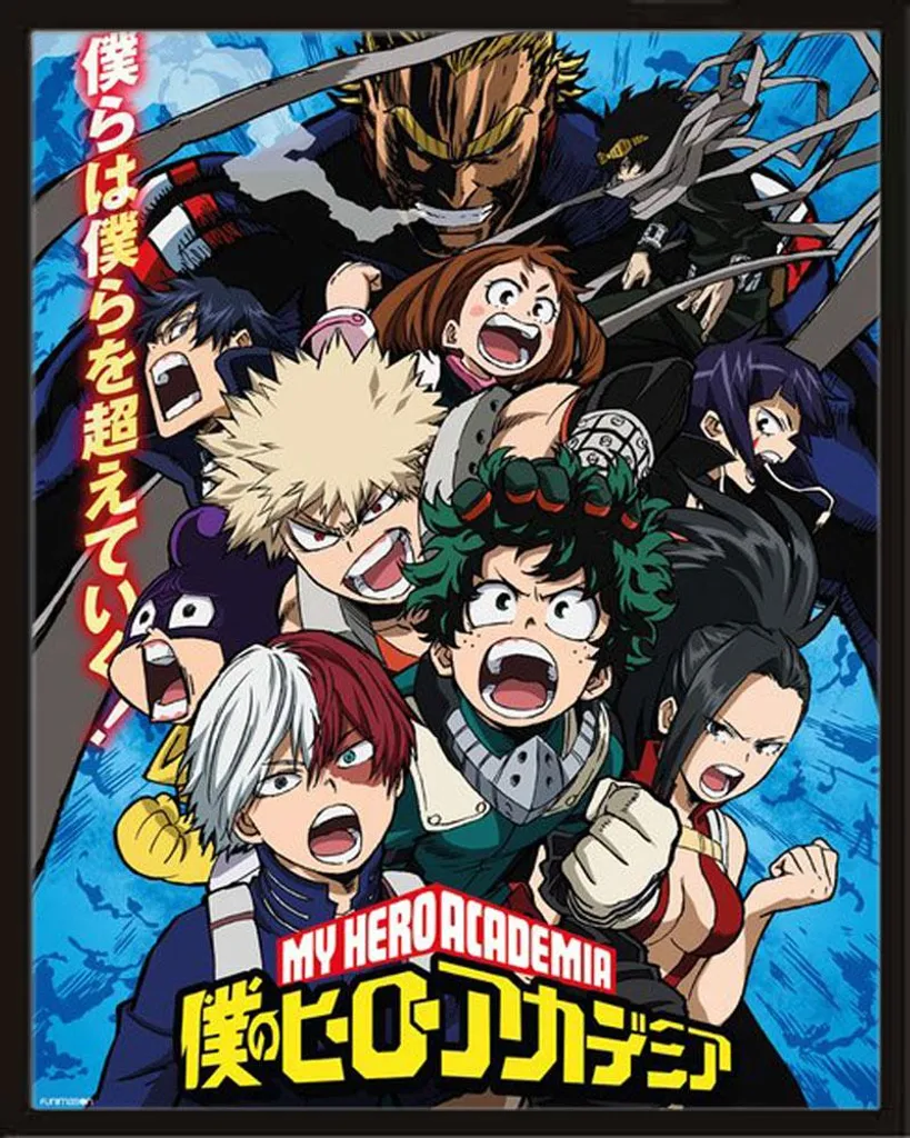 Quadro Deku My Hero Academia S2 - Cornice Shinsuke Nera Mini Poster