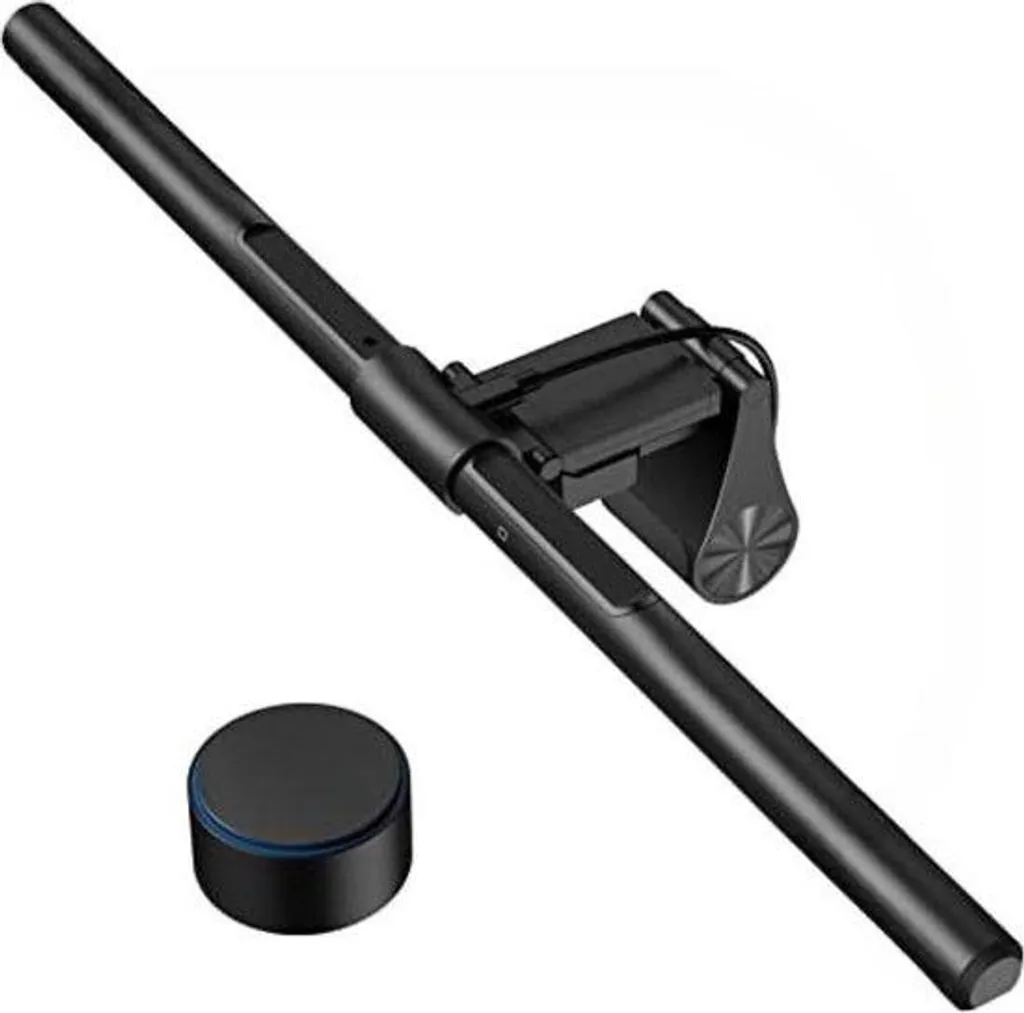 Lampe de bureau LED Noir - 51 x 2 x 2 cm - Design Linéaire et Minimaliste