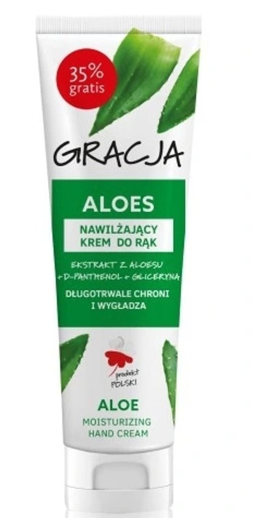 Gracja, feuchtigkeitsspendende Aloe Vera Handcreme, 100 ml