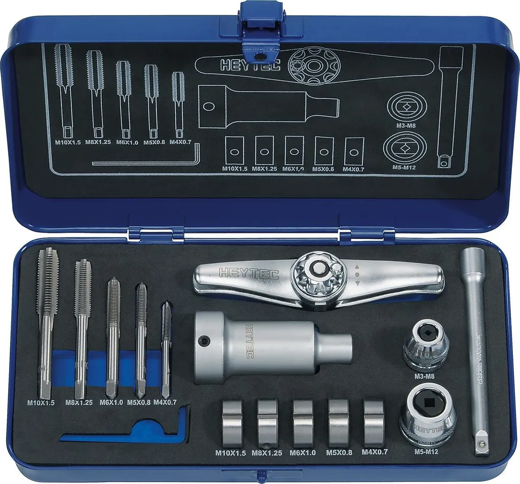 5081490 Set per filettatura HSS