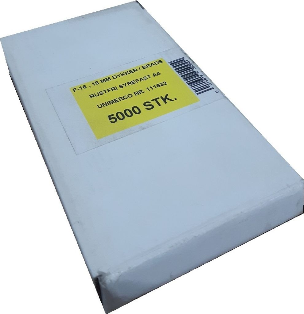 Stauchkopfnägel 18mm rostfrei A4 Nägel Prebena N Paslode F16 Makita DBN600Z Haubold SKN16 BR-04 5,0M