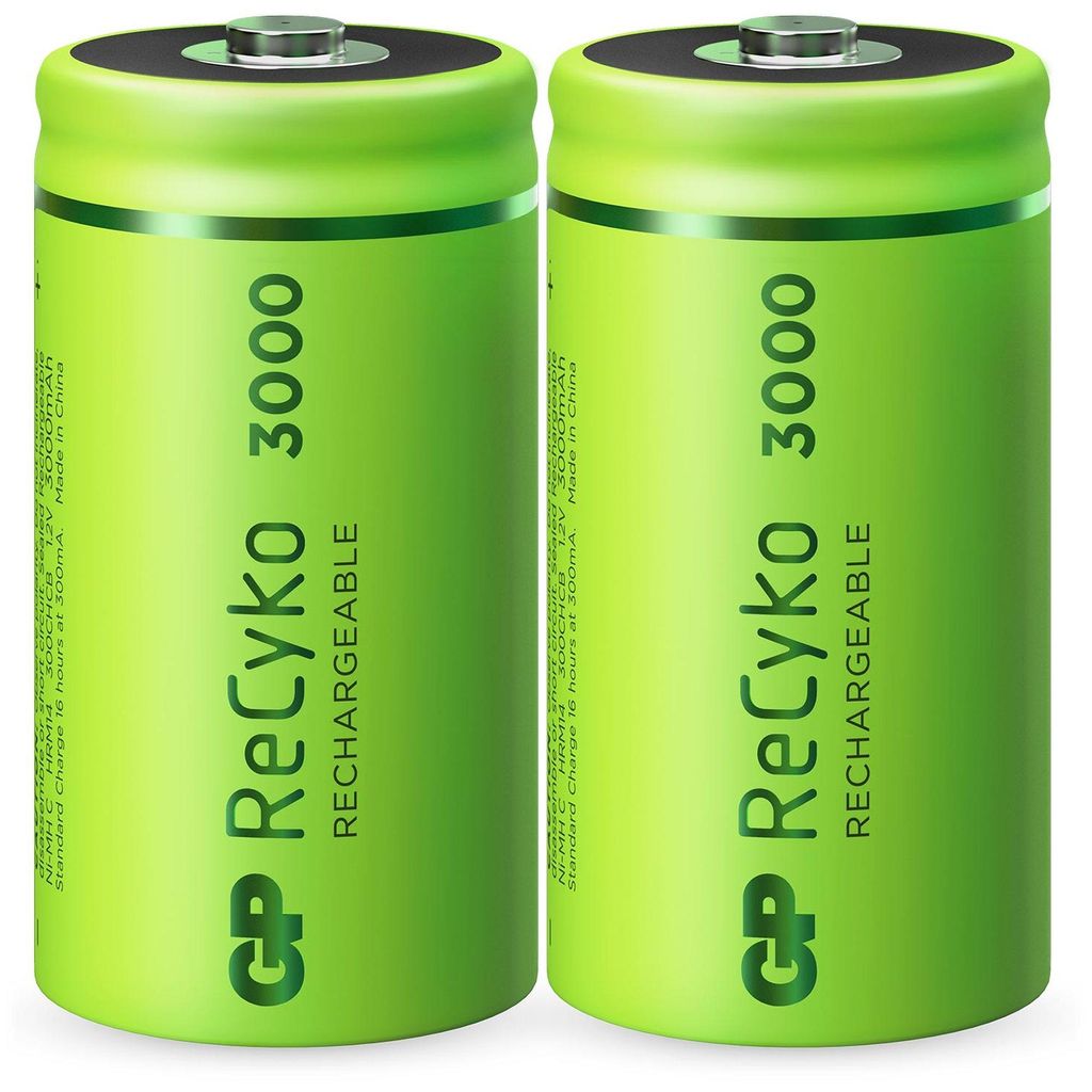 GP Batteries ReCyko, Nabíjateľná batéria, C, Nikel-Metal Obrázok produktu 