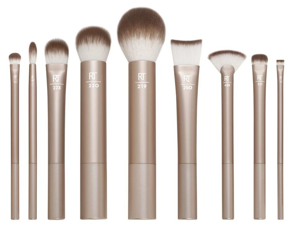 Real Techniques Au Naturale 9-teiliges Make-up-Pinselset Produktbild 