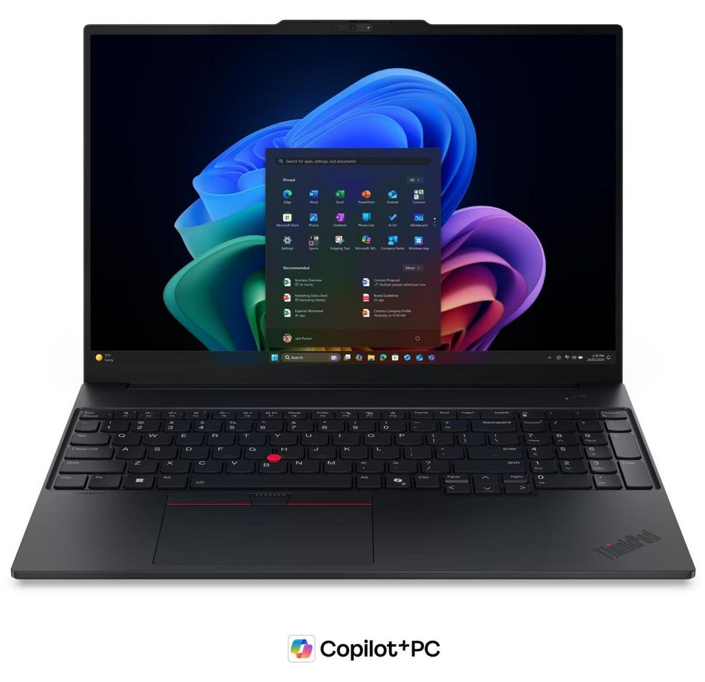 Lenovo ThinkPad E16 Gen 4 – 16" WUXGA, Intel Core Ultra 5 Immagine del prodotto 