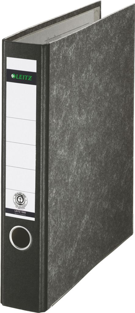 LEITZ Wolkenmarmor Ordner 180 Grad DIN A4 80 mm schwarz