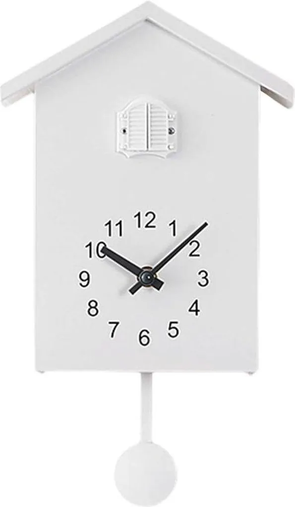 Horloge coucou moderne pour décoration de bureau et maison zen