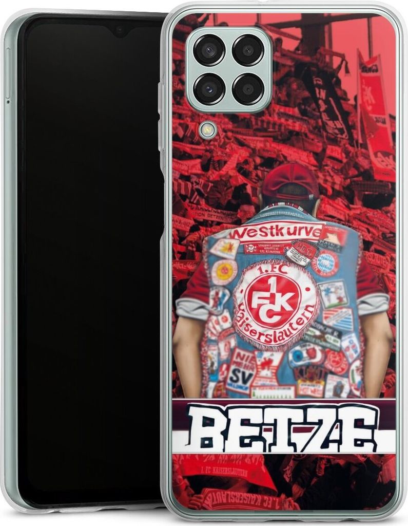 DeinDesign Handyhülle für Samsung Galaxy M33 5G Silikon Hülle Case Smartphone Schutzhülle 1. FC Kaiserslautern 1. FCK Offizielles Lizenzprodukt
