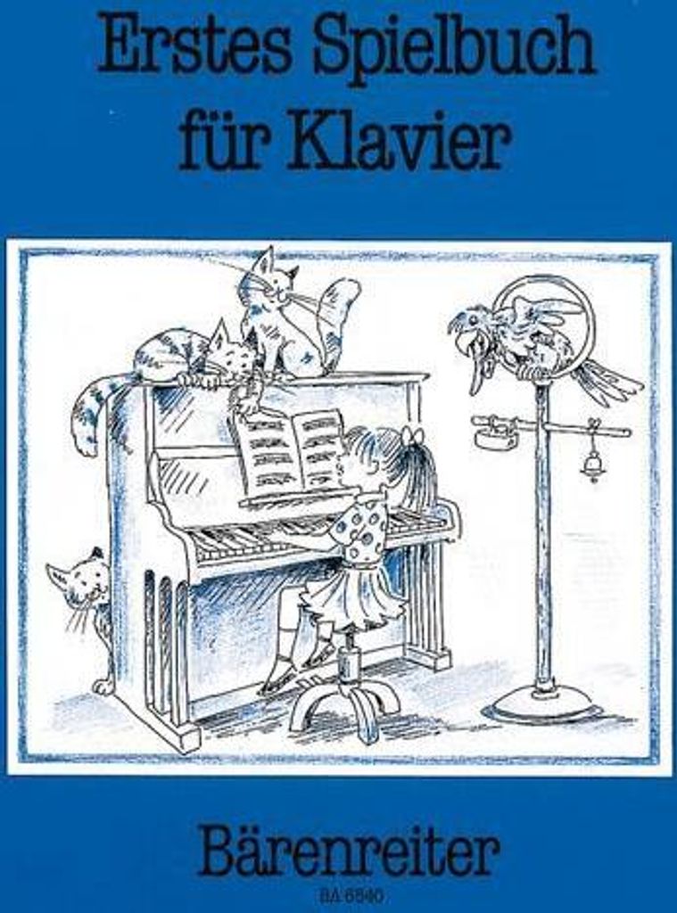 Erstes Spielbuchfür Klavier zu 2 und 4 Händen Produktbild 