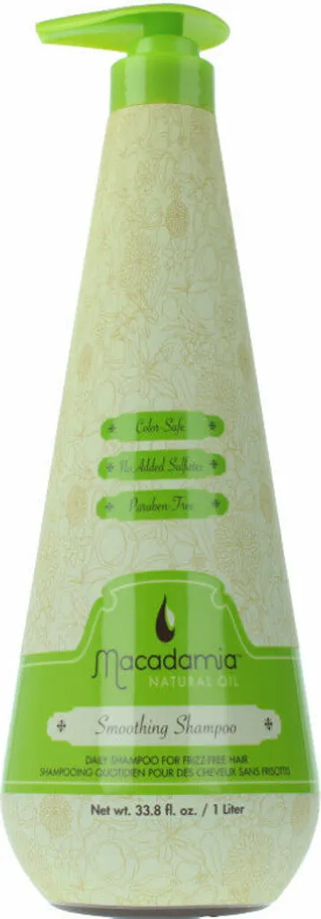 Shampooing lissant macadamia format technique 1000ml professionnel