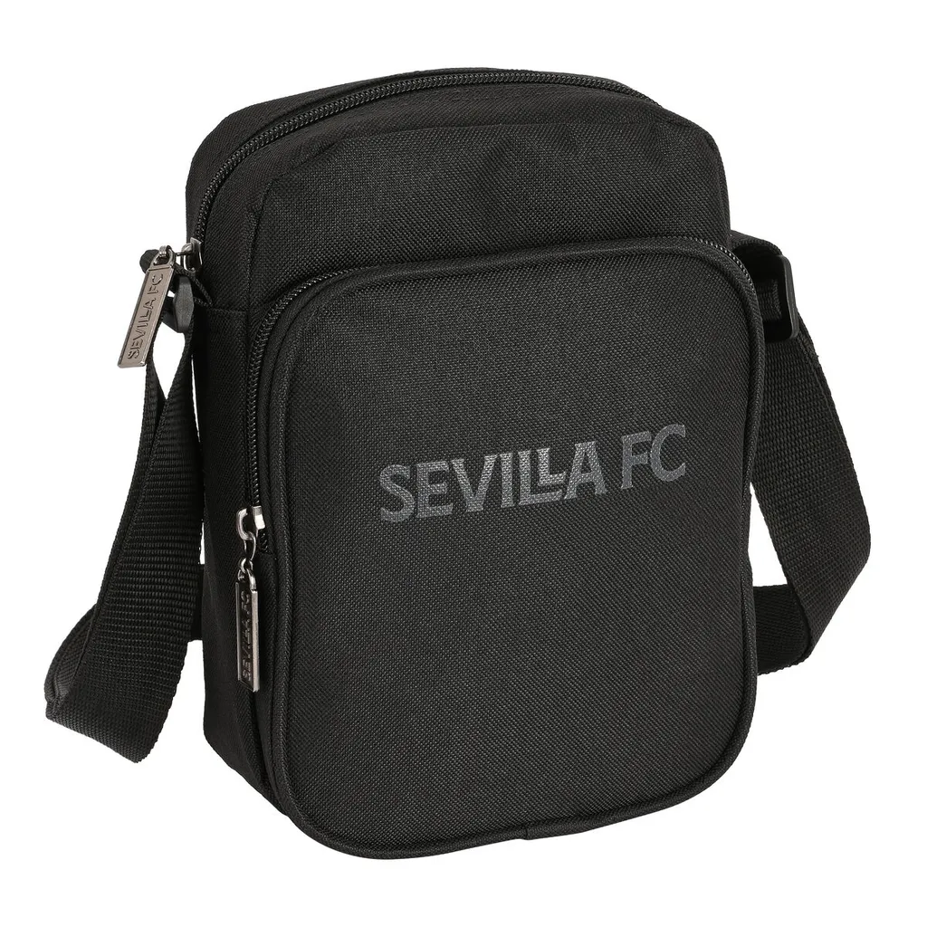 Crossbody Sevilla FC Teen Nero 16x22x6 cm - Borsa Street Sport