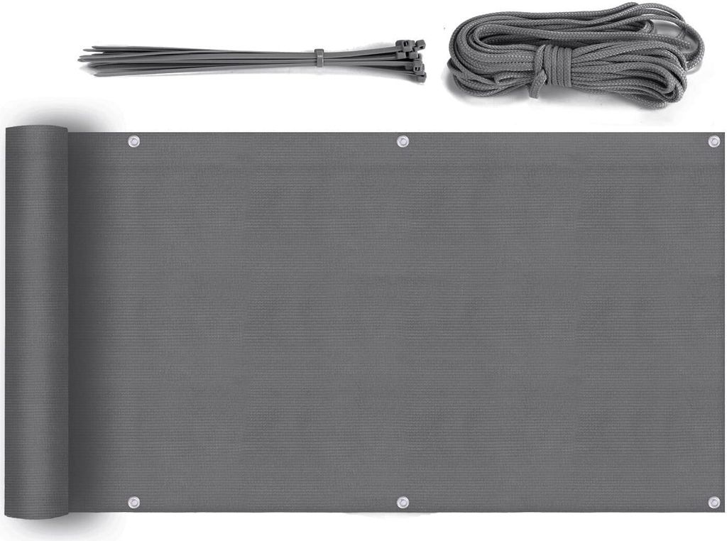 Sekey Balkon Sichtschutz Balkonabdeckung HDPE 220 g/m², Produktbild 