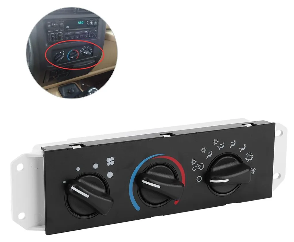Commande de climatisation 55037473AB pour Jeep Wrangler - Fan Switch - 5