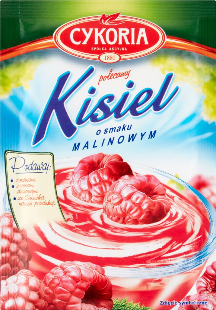 Chicorée-Wackelpudding mit Himbeergeschmack 40 G