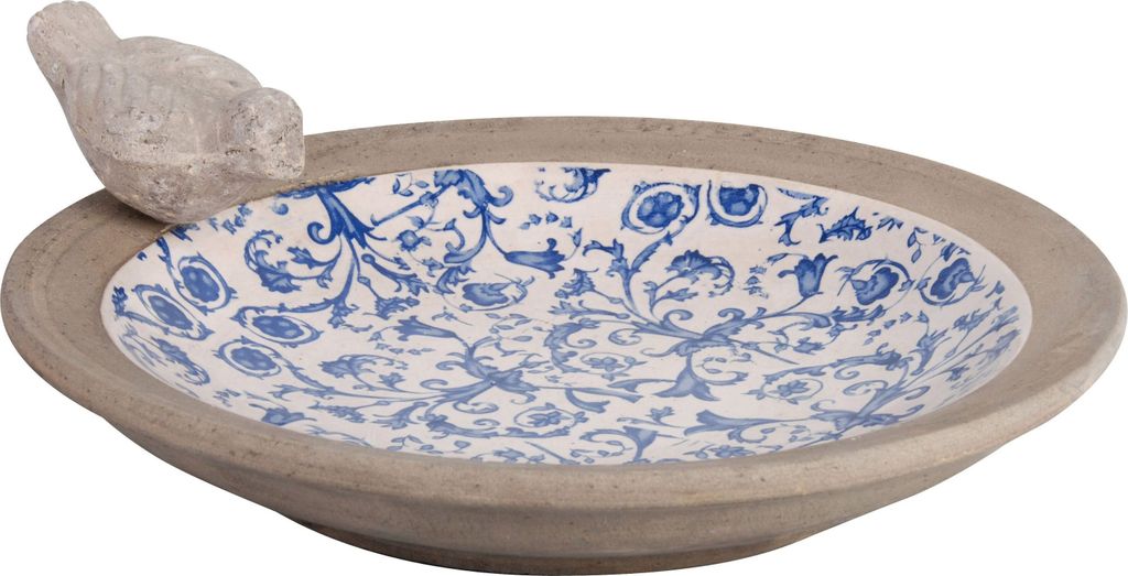 Esschert Design Aged Ceramic Vogeltränke; AC10 Produktbild 2