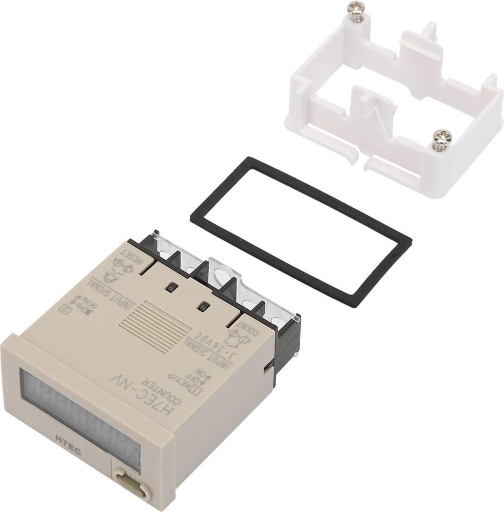 H7EC NV DC 3-36V Digitaler elektrischer Zähler mit 8-stelliger LCD-Anzeige