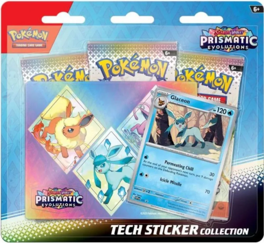 Sticker Tech Givrali Pokemon : Set Collector Prismatic Evolutions de Luxe