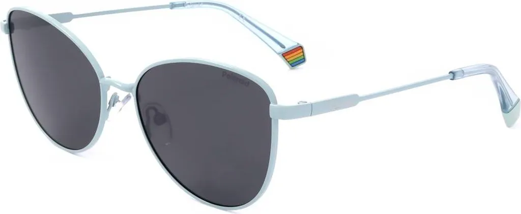 Polaroid PLD 6188/S AQUA Lunettes de soleil femme Bleu Polarisé 55mm