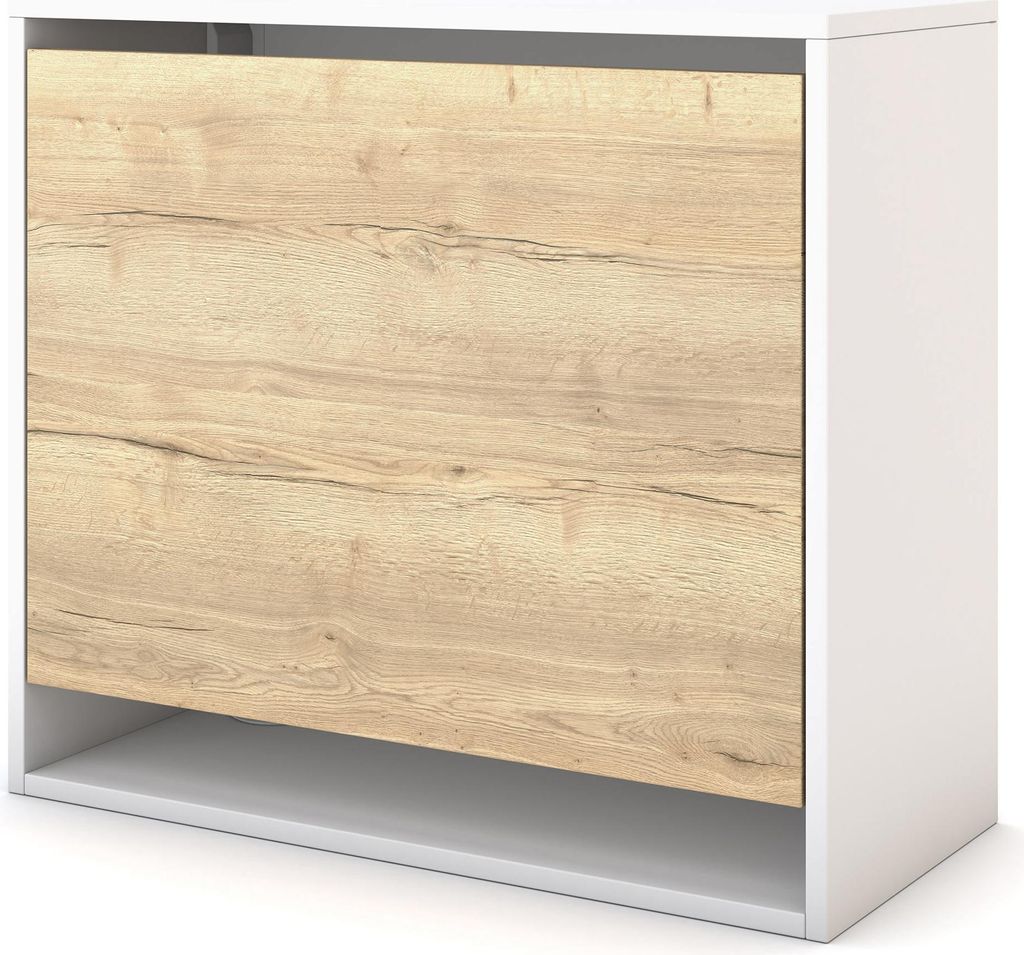 ASSMANN Wandsekretär Cubas Premium Weiß, 74x80cm,