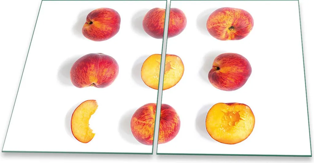 Offerta Copri Piano Cottura 2 Pezzi 40x52 cm Rosso Frutta - Spedizione Rapida