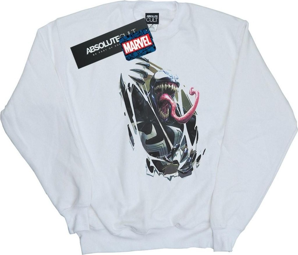 Marvel - "Inside Me" Sweatshirt für Herren BI41257 (S) (Weiß)