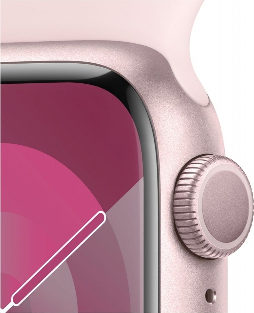 APPLE Watch Series 9 GPS 41mm růžové hliníkové pouzdro se Obrázek produktu 3