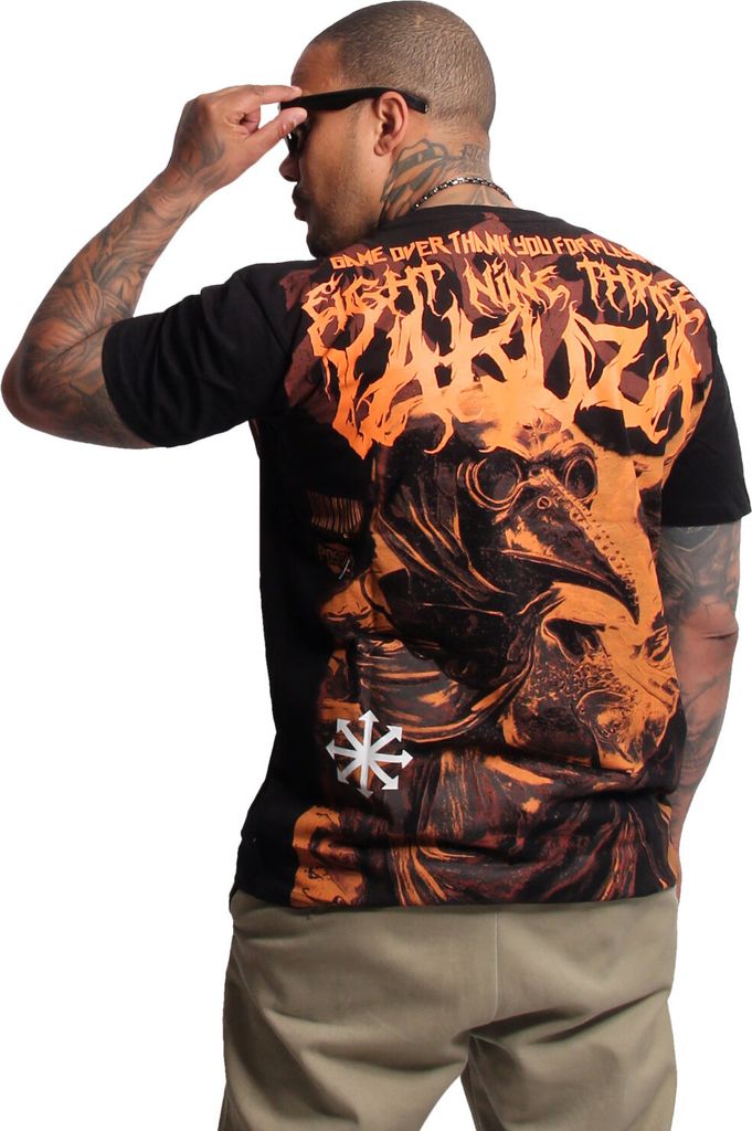 Yakuza Herren Pest Regular T-Shirt, Schwarz, M