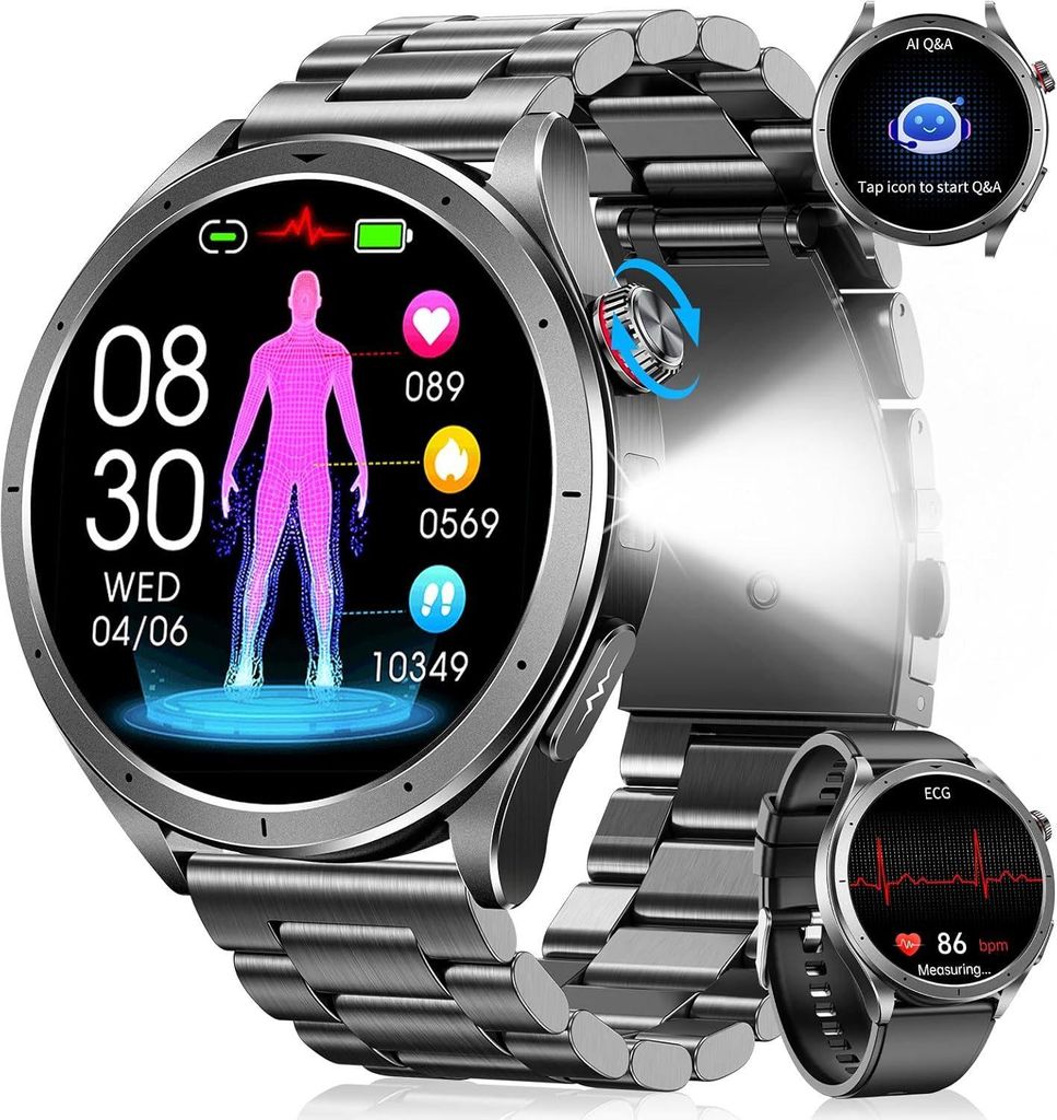 2026 Neue AI Smartwatch mit Produktbild 