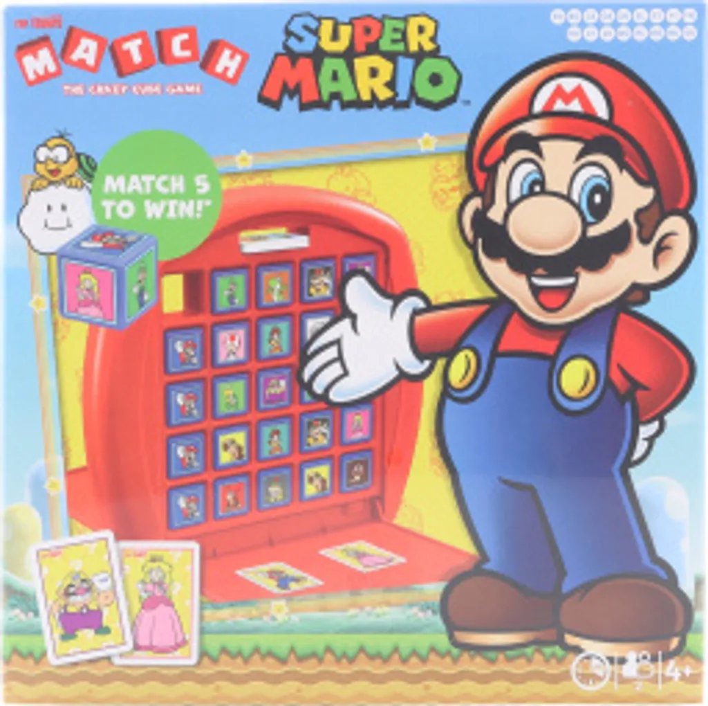 Jeu de Cube Super Mario Top Trumps Match - Divertissement pour Enfant