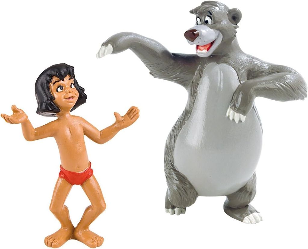 Das Dschungelbuch - Spielfiguren Mogli & Balu 2er Set Produktbild 