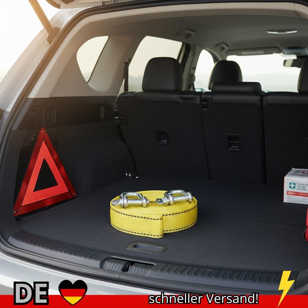 Auto-Anhänger-Seil Off-Road-Zugseil 5 Tonnen 4 M Anhänger mit