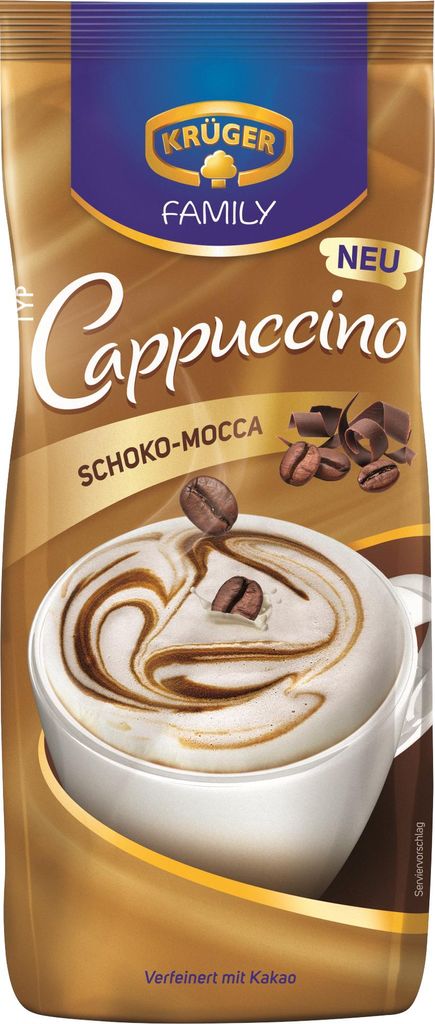 A package of Krüger Family Schoko Mocca Cappuccino.