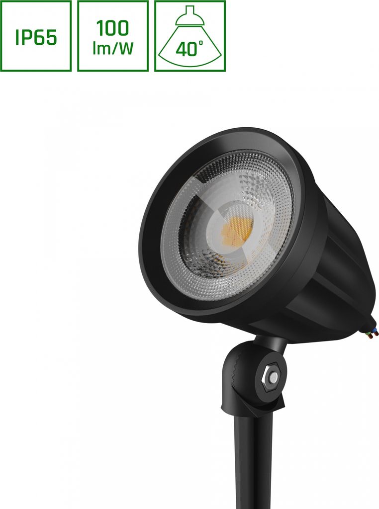 FLORI LIGERO LED tuinspot, inbouwspot met grondpen, IP65, Productafbeelding 
